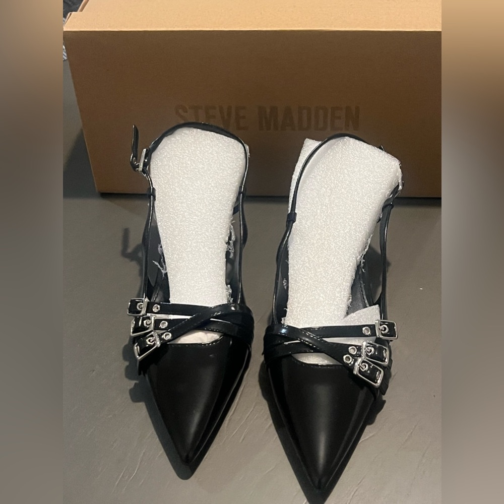STEVE MADDEN
Women's Loca Slingback Buckled Pumps (Brand New) - Picture 5 of 5